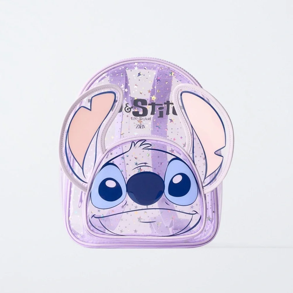 Zara Lilo&Stitch Disney Vinyl Backpack